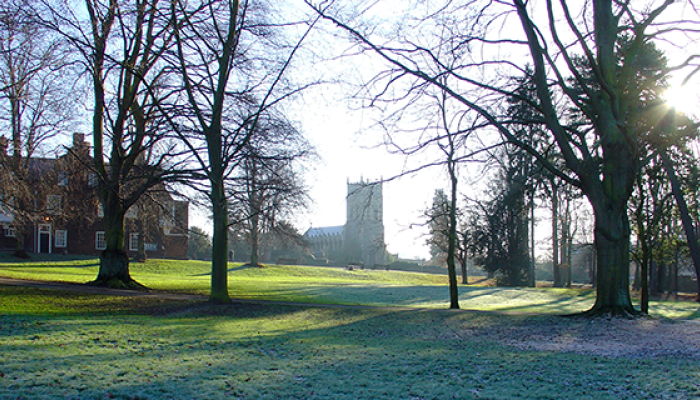 Christchurch park in Ipswich