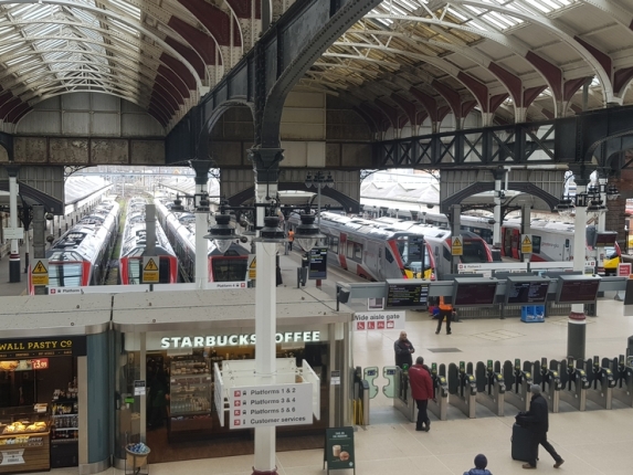 Norwich station interior