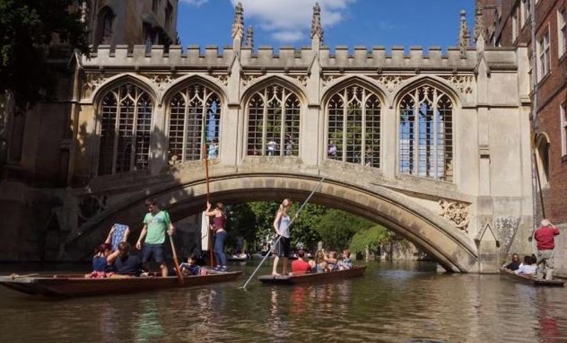 Bridge of Sighs in Cambridge