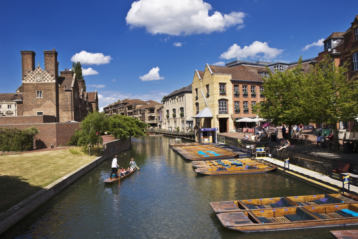 Punting in Cambridge