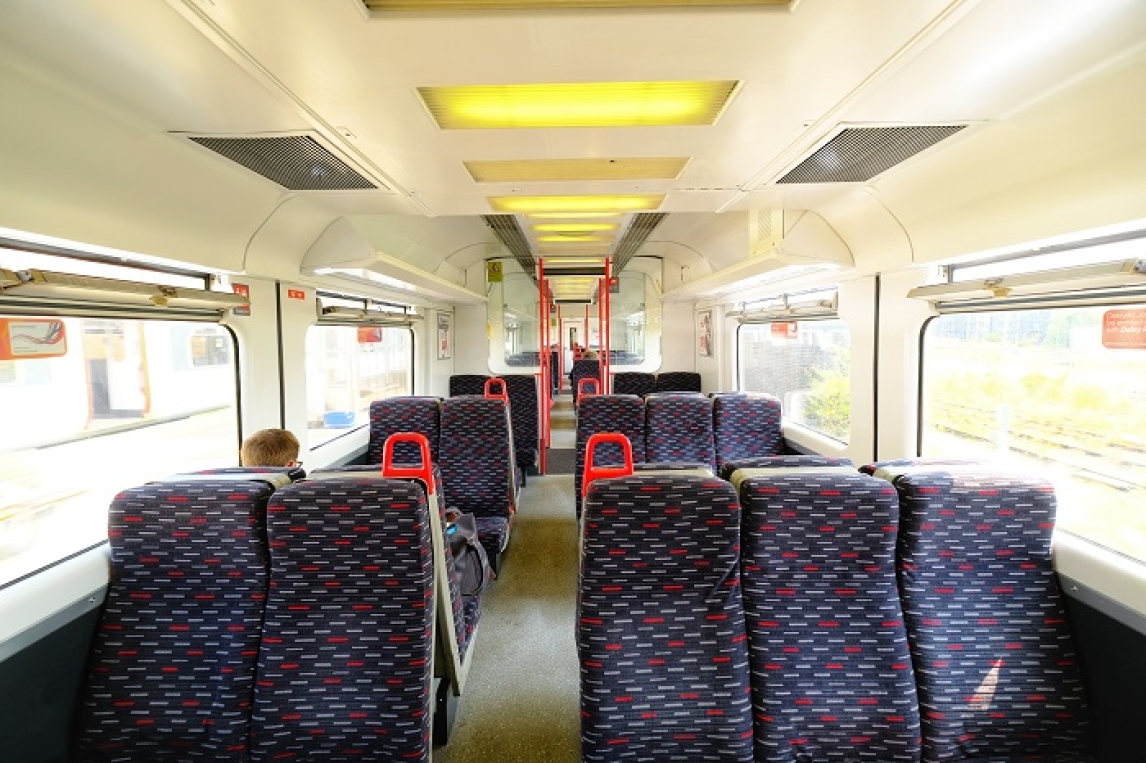 Class 317 interior