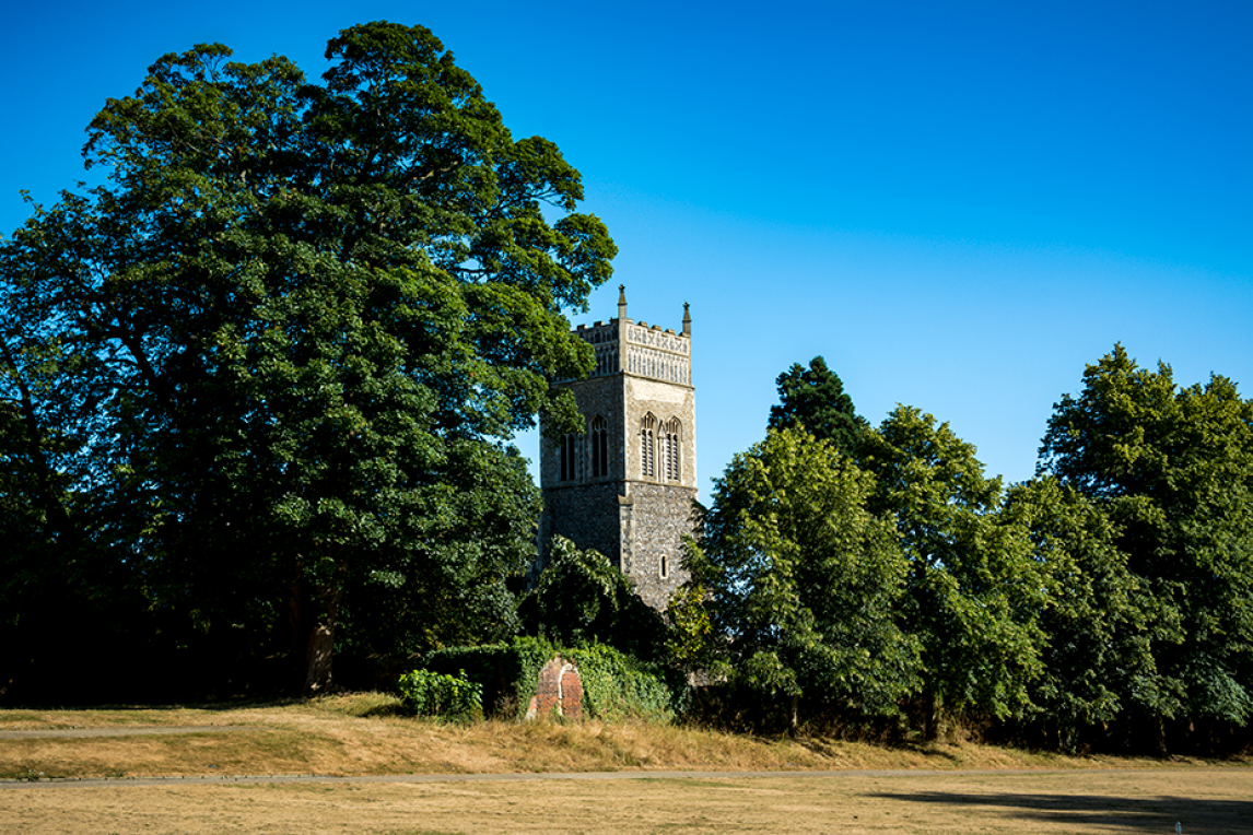 Christchurch Park in Ipswich