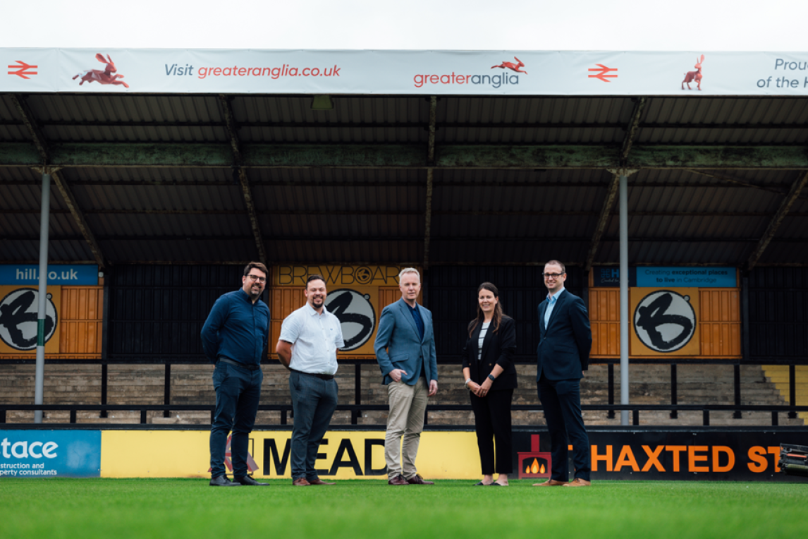 Greater Anglia and Cambridge United FC mark the new partnership